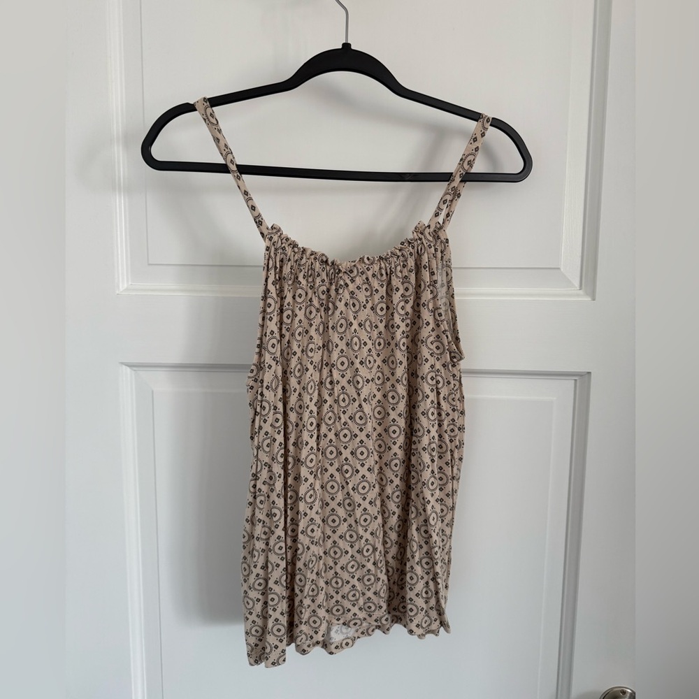 Joie printed tank.  Great condition.